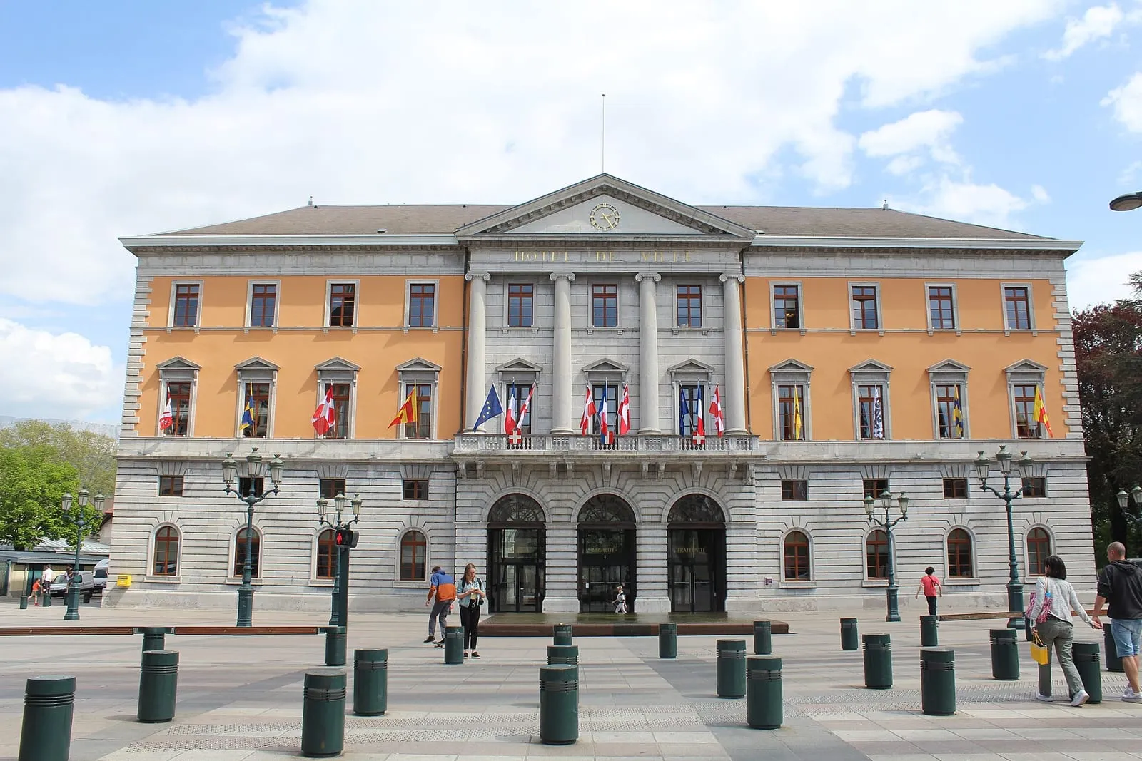 L'hôtel de ville d'Annecy
