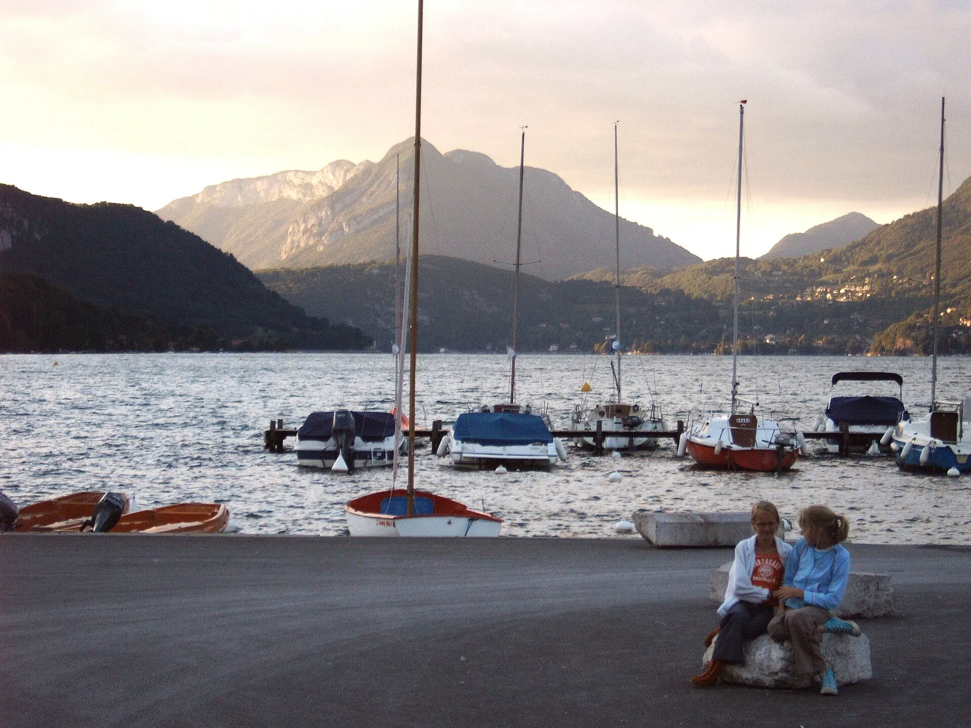 Le lac d'Annecy et ses rives